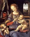 madonna with the christ child and saint john the baptist